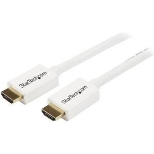 StarTech.com 7m 23 ft White CL3 In-wall High Speed HDMI Cable - Ultra HD 4k x 2k HDMI Cable - HDMI to HDMI M/M - Audio/Video, Gold-Plated (HD3MM7MW) - HDMI cable - 7 m