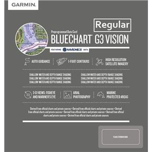 Garmin BlueChart kartica g3 Vision - Regular regija (R), 010-11138-04