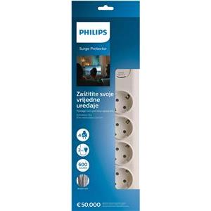 Philips surge protection with 4 sockets