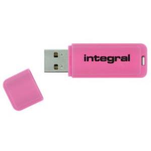 INTEGRAL NEON 8GB USB2.0 pink memory stick