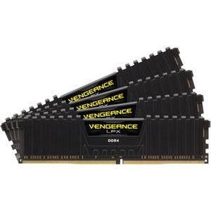 Corsair Vengeance LPX Schwarz 64GB DDR4 Kit 3200, CL16, (4x16GB), CMK64GX4M4E3200C16