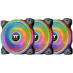 Hladnjak za kućište Thermaltake Riing Quad 12 RGB (3 kom + HUB)