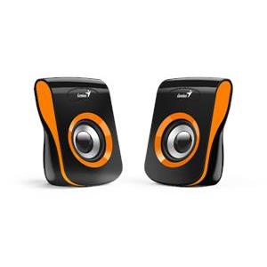 Genius zvučnici SP-Q180, 6W, USB + 3,5mm, narančas