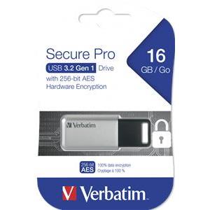 Verbatim Store 'n' Go Secure Pro - USB flash drive - 16 GB