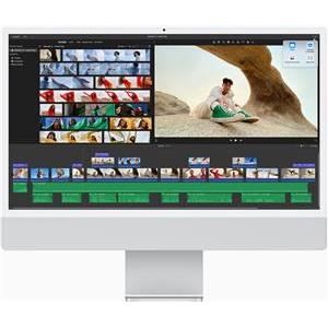 Apple iMac 61cm(24‘‘) M1 8-Core 512GB silber, MGPD3D/A