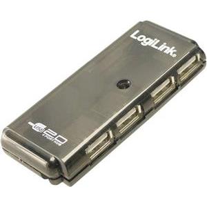 HUB 4Port LogiLink passiv Grey