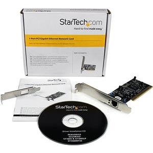 StarTech.com 1 Port PCI 10/100/1000 32 Bit Gigabit Ethernet Network Adapter Card (ST1000BT32) - network adapter