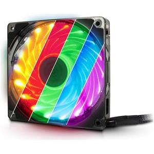 Ventilator INTER-TECH Argus L-12025 Aura LED RGB, 120mm, 1500 okr/min, RGB
