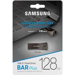 STICK 128GB USB 3.1 Samsung Bar Plus Titan grey