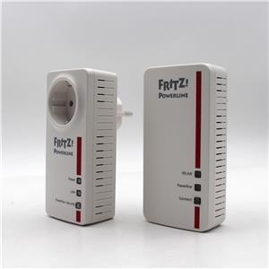 INTD AVM FRITZ! Powerline 1260E WLAN Set 1200Mbit/s Eingebauter Ethernet-Anschluss WLAN Weiß