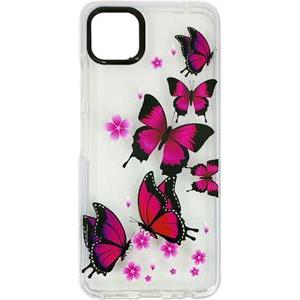 MM TPU SAM GALAXY A03S PROZIRNA PINK BUTTERFLY