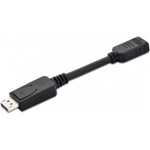 ASSMANN DisplayPort Adapter - video adapter - DisplayPort / HDMI - 15 cm