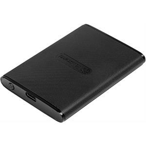 SSD vanjski 250 GB TRANSCEND Portable SSD ESD270C, TS250GESD270C, 520/460 MB/s, USB 3.1, crni