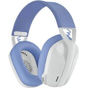 Slušalice LOGITECH Gaming G435 Lightspeed, USB-C, bežične, bluetooth, lila-bijele