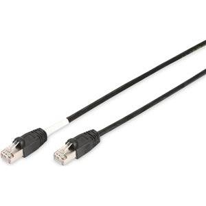 DIGITUS Professional patch cable - 10 m - black