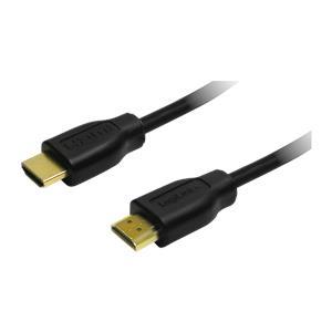 HDMI 1.4 High Speed with Ethernet kabel A->A M/M 3,0m, 4K@30Hz,crni