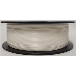 Filament for 3D, PLA, 1.75 mm, 1 kg, pearl white