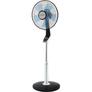 Rowenta VU5670F0, Household blade fan, Black, Blue, Silver, Floor, 38 dB, 40 cm, 4800 m3/h