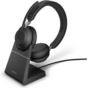 Jabra Evolve2 65 USB-A, Microsoft Teams, Stereo, inkl. Ladestation, schwarz