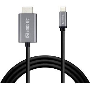 Sandberg USB-C to HDMI adapter cable 2m