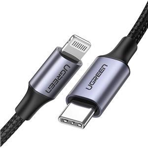 UGREEN USB-C to Lightning cable 1.5m, Mfi certified
