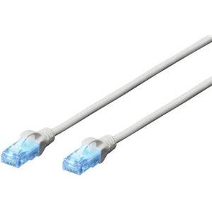 DIGITUS Ecoline patch cable - 10 m - gray