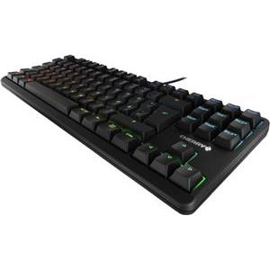 Cherry G80-3000N RGB TKL tipkovnica (mehanička), MX silent RED switch, USB, crna