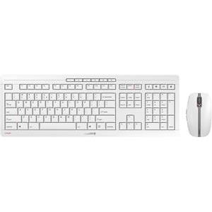 Cherry Stream Desktop tiha bežična tipkovnica + miš, bijela