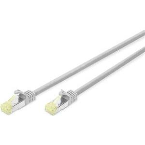 DIGITUS patch cable - 3 m - gray