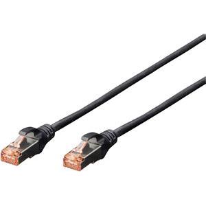 DIGITUS patch cable - 7 m - black