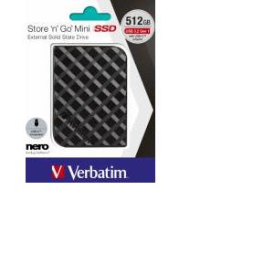 Verbatim Store 'n' Go - hard drive - 512 GB - USB 3.2 Gen 1