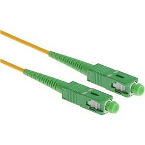 NFO Patch cord, SC APC-SC APC, Singlemode 9 125, G.657.A2, Simplex, LSZH, 5m