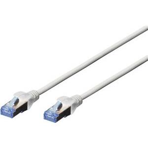 DIGITUS Premium - patch cable - 1 m - gray