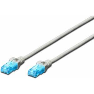 DIGITUS Premium - patch cable - 3 m - gray