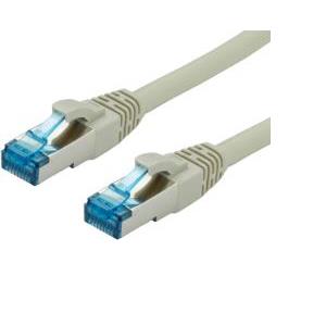 Roline VALUE S/FTP mrežni kabel Cat.6a, sivi, 7.0m