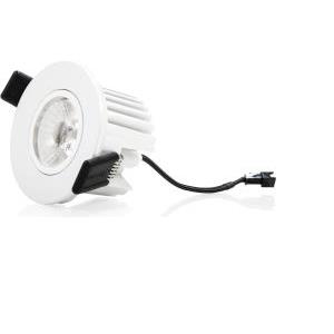 Verbatim LED spotlight ugradbeni 10W, 840lm, 4000K, IP44, dimabilan, bijeli