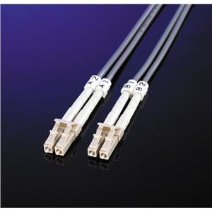 Roline optički mrežni kabel LC-LC 50/125µm OM3 duplex, 3.0m, tirkizni