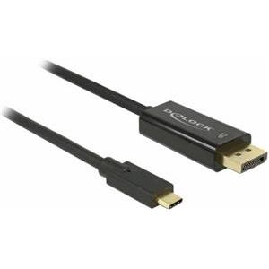 Cable USB Type-C ™ male> Displayport connector (DP Alt Mode) 4K 60 Hz 2 m black 