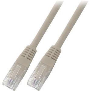 U/UTP prespojni kabel Cat.5e PVC CCA AWG24, sivi, 2,0 m
