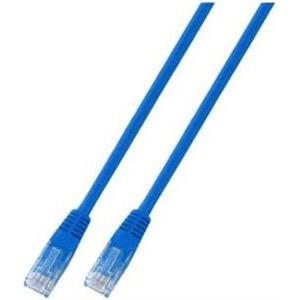 U/UTP prespojni kabel Cat.5e PVC CCA AWG24, plavi, 3,0 m