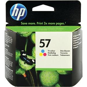 Tinta HP C6657AE (no. 57), Tri-colour