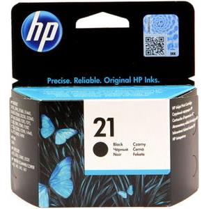 Tinta HP C9351AE (no. 21), Black