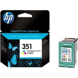 Tinta HP CB337EE (no. 351), Tri-colour