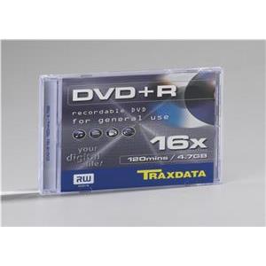 DVD+R Traxdata BOX 1, Silver, Kapacitet 4, 7 GB, 1 komad box, Brzina 16x