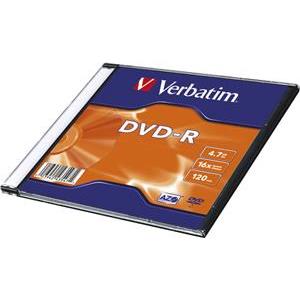 DVD-R Verbatim Matt Silver, Kapacitet 4.7GB, single pack, Brzina 16× (min. 20 kom)