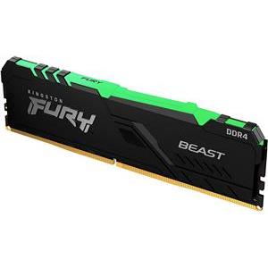 Kingston FURY Beast RGB - DDR4 - module - 16 GB - DIMM 288-pin - 3200 MHz / PC4-25600, KF432C16BB1A/16