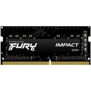 Memorija za prijenosno računalo Kingston FURY Impact - DDR4 - module - 16 GB - SO-DIMM 260-pin - 2666 MHz / PC4-21300, KF426S15IB1/16