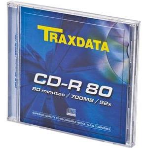 CD-R Traxdata, Kapacitet 700MB, Brzina 52x