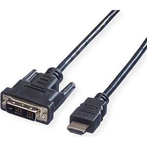 Roline Cable DVI-M - HDMI-M, 5.0 m, 11.99.5552