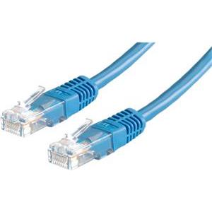 Kabel mrežni Roline Cat 6 UTP 5.0m plavi (24AWG)